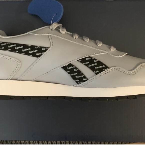 Men's Reebok Classic Harman Run Grey/Teal (8) - Picture 2 of 5